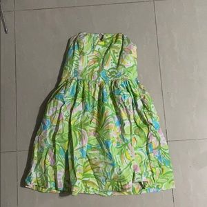 Lily Pulitzer strapless dress